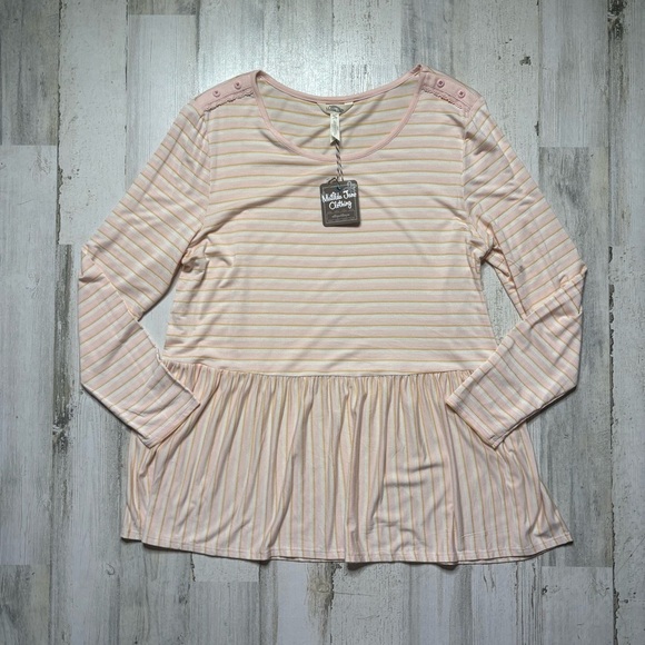 NWT Matilda Jane True Friend Long Sleeve Blouse Size XL - Picture 2 of 4